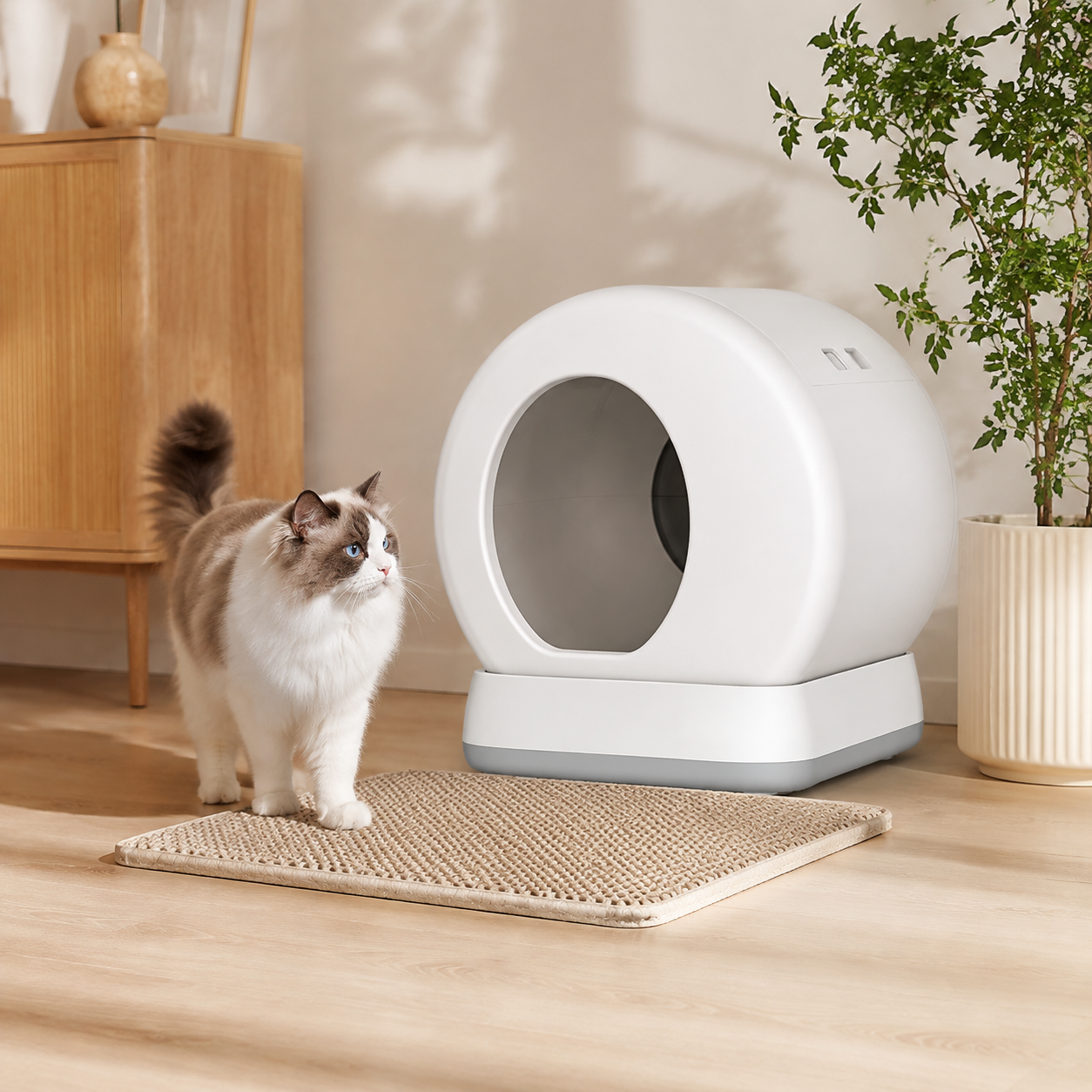 Smart Self-Cleaning Litter Box