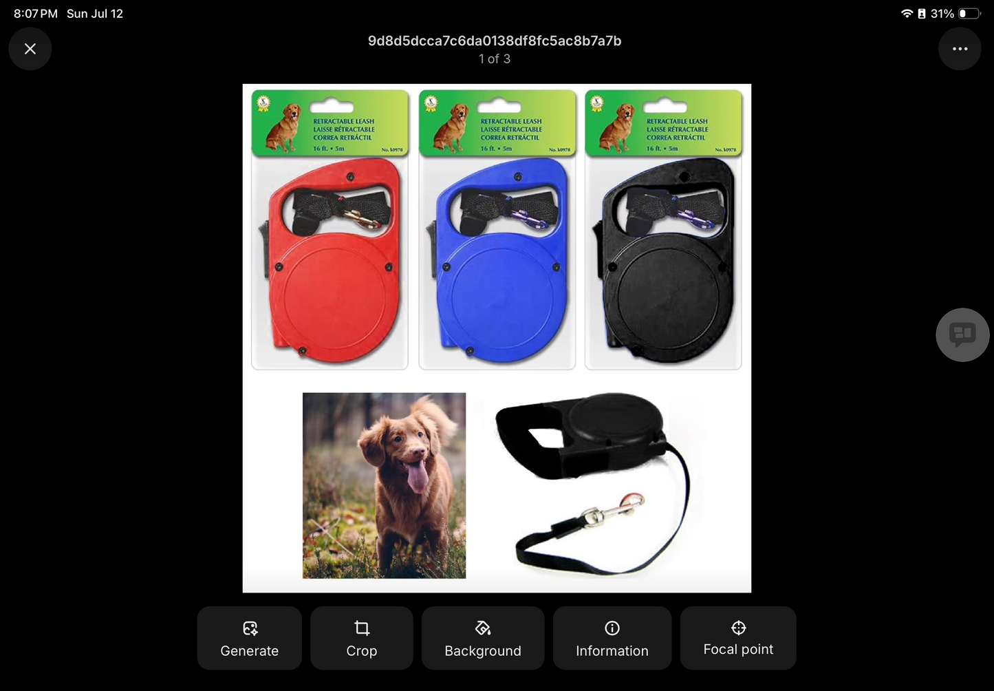 16 Ft Retractable Dog Leash for Medium & Large Dogs