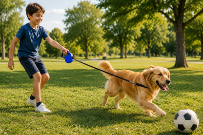 16 Ft Retractable Dog Leash for Medium & Large Dogs